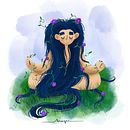 Campo y silencio. Ilustração tradicional e Ilustração digital projeto de Ana Pi Garcia - 14.02.2019