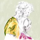 My project in Retrato con lápiz, técnicas de color y Photoshop course. Un projet de Illustration traditionnelle de mur tarragona - 19.02.2019