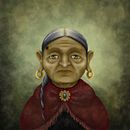 La adivina. . Un projet de Dessin réaliste, Illustration traditionnelle et Illustration numérique de Clara Ilustradora - 04.03.2019