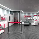 In-Boxes - Stand Design. Projekt z dziedziny 3D,  Architektura, Architektura wnętrz, Concept art, Kreat, wność, Design, Projektowanie wnętrz, Scenografia, Infografika i  Modelowanie 3D użytkownika Diana Carolina Londoño - 21.02.2019