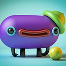 Mi Proyecto del curso: Introducción exprés al 3D: de cero a render con Cinema 4D. Een project van 3D van lucastino02 - 21.02.2019