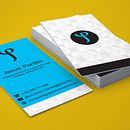 Tarjetas de visita. Br e ing e Identidade projeto de Isaac Gómez Roigé - 22.02.2019