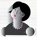 Mi Proyecto del curso: Mi primer - Retrato geométrico minimalista. Digital Illustration, and Traditional illustration project by Liz Urdaneta - 02.25.2019