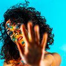 Paint It Blue - 5. Un progetto di Fotografia, Fotografia di ritratto e Illuminazione fotografica di Félix García Justicia - 01.03.2019