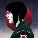 Ghost in the Shell. Un proyecto de Ilustración tradicional de miguelsierraz1994 - 04.03.2019