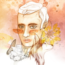 Mi Proyecto del curso: Retrato ilustrado en acuarela. Een project van Traditionele illustratie van cesar_gonza09 - 04.03.2019