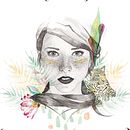 Mi Proyecto del curso: Retrato ilustrado en acuarela JUNGLE. Un progetto di  di t_claudia - 11.03.2019