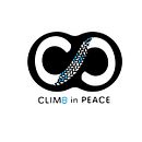 Logo Climb in Peace. Empresa dedicada al guiaje y búsqueda de alojamiento para escalador@s.. Un proyecto de Br e ing e Identidad de Fàtima RasMas - 24.05.2019
