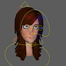 Mi Proyecto del curso: Rigging: articulación facial de un personaje 3D. Un proyecto de 3D, Animación 3D, Modelado 3D, Rigging y Videojuegos de Joselvent David Suárez Morgado - 06.03.2019
