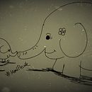 Ilustraciones para niños de Mamá Elefante . Een project van  Tekening van Diana Man - 25.03.2019