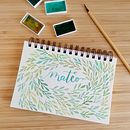  Fotografía de acuarela personalizada. Traditional illustration, and Watercolor Painting project by Amelia MiCas - 03.20.2019