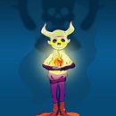 Demonio / Proyecto personal. Ilustração digital projeto de Víctor Díaz - 07.03.2019
