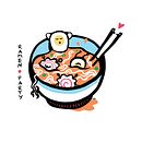 Ramen party. Fine Arts, Comic, Creativit, Drawing, Design, Character Design, Traditional illustration, and Digital Illustration project by Svit Baydak - 03.08.2019