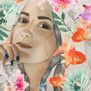 Mi Proyecto del curso: Retrato ilustrado en acuarela. Un projet de Dessin de portrait de Lorena Meléndez - 09.03.2019