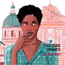 Toulouse, la ville rose. Un projet de Illustration numérique de Nadine M’nemoi - 09.03.2019
