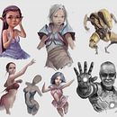 Sketches. Un projet de B, e dessinée, Art conceptuel, Créativité, Dessin, Dessin artistique, Conception de personnages, Illustration traditionnelle et Illustration numérique de Juan Gómez Torres - 09.03.2019
