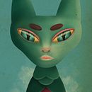 Mi Proyecto del curso: Ilustración digital con Procreate. Un proyecto de Diseño de personajes e Ilustración tradicional de La Vendedora de Nenúfares - 10.03.2019