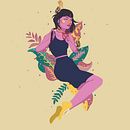 Ilustraciones . Drawing, Editorial Design, Digital Illustration, and Creativit project by Nidia Ibin - 03.13.2019