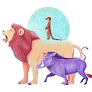 Mi Proyecto del curso: Ilustración digital con lápices de colores. Drawing, Traditional illustration, and Digital Illustration project by Laura Rivilla Moguel - 03.14.2019