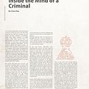  Ilustración Editorial_Inside the mind of a criminal. Een project van Traditionele illustratie van Oihane Ortega - 16.03.2019