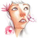 Mi Proyecto del curso: Retrato ilustrado en acuarela . % analu8989 tarafından hazırlanan  projesi - 03.16.2019