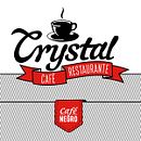 Crystal Bar-Cafetería . % Carlos M Barcas Aladro tarafından hazırlanan Markalaşma ve Kimlik, Tasarım, Logo Tasarımı, Vektör İllüstras, Ve onu projesi - 08.11.2018