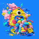 Character Design. Vol 2. 3D, Character Design, 3D Character Design, Traditional illustration, and 3D Modeling project by Eloy Krioka - 03.22.2019
