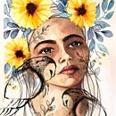 Mi Proyecto del curso: Retrato ilustrado en acuarela . % Silvana Arrigoni tarafından hazırlanan Yaratıcılık, Sanatsal Çizim, Portre Çizimi, Geleneksel illüstras, Ve on projesi - 03.23.2019
