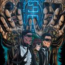Men In Black. Un proyecto de Bocetado, Cine, Cómic, Concept Art, Dibujo, Dibujo a lápiz, Diseño de carteles, Ilustración tradicional e Ilustración digital de Mirza Olaf Ruiz Salome - 24.03.2019