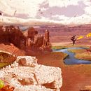 Tierra de dragones. Un proyecto de Collage, Creatividad y Retoque fotográfico de silviacd92 - 25.03.2019