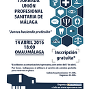 Cartel Jornadas. Un proyecto de Diseño de carteles de Juanjo Álvarez - 13.04.2016
