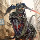 Transformers Fan Art. Un proyecto de Ilustración digital de alexfregoso - 29.03.2019