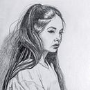 Mi Proyecto del curso: Retrato realista con lápiz de grafito. Un proyecto de Dibujo de Ivan Arias - 30.03.2019