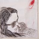 Pèrdua, buidor, desconert./Perdida, vacío, desconcierto./Lost, empty, bewilderment. Een project van  Schetsen y Traditionele illustratie van Agnès Catalán Bravo - 30.03.2019