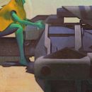 Desert Speeder. Un proyecto de 3D, Concept Art e Ilustración tradicional de Alvaro Alonso Sánchez - 30.03.2019