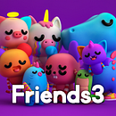 Friends 3. 3D, 3D Animation, Character Animation, Character Design, and 3D Character Design project by Tadeo Soriano - 04.02.2019