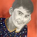 Mi Proyecto del curso: Retrato con lápiz, técnicas de color y Photoshop. Un progetto di Disegno, Disegno a matita, Disegno artistico, Disegno di ritratti, Disegno realistico e Illustrazione tradizionale di MARIA DEL CARMEN GONZALEZ CORTEJOSA - 02.04.2019