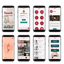 Touch App: The best female masturbation guide . % Gabriela Pineda Araujo tarafından hazırlanan UX / UI projesi - 09.01.2018