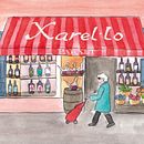 Salut! Guia de vinos. Artes plásticas, Br, ing e Identidade, Ilustração tradicional, Pintura em aquarela, e Publicidade projeto de Olga Molina - 03.04.2019