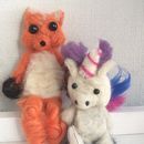 Mi Proyecto del curso: Needle felting: creación de personajes con lana y aguja.. Un proyecto de Artesanía de Damián Godoy - 05.04.2019
