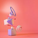 Mi Proyecto del curso: Introducción exprés al 3D: de cero a render con Cinema 4D. 3D Animation, and 3D Modeling project by davidgomezzlopezz - 04.08.2019