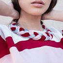 MARIA LA BIYUX - RED AND PINK. Un proyecto de Diseño de complementos, Diseño de jo y as de Maria La Biyux - 09.04.2019