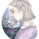 Artmayare ilustración. Un proyecto de Bellas Artes, Bocetado, Creatividad, Dibujo a lápiz, Dibujo realista, Ilustración tradicional, Pintura a la acuarela y Publicidad de Anna Maya - 12.04.2019
