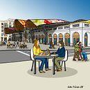 Campaña publicitaria de Barcelona Activa. Un projet de Illustration traditionnelle de Edu Pérez - 12.12.2018