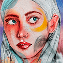 LO BELLO  DE LA VIDA . Un progetto di Belle arti, Disegno artistico, Disegno di ritratti e Illustrazione tradizionale di Brandon Alvarado Perez - 19.04.2019