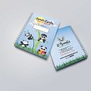 Imagen corporativa para Escuela Infantil D'Bambú. Een project van  Br, ing en identiteit, Logo-ontwerp y Grafisch ontwerp van Tamara Pindado Velázquez - 15.04.2017