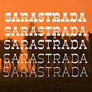 Sarastrada Typeface. Un proyecto de Diseño, Diseño editorial, Diseño gráfico, Lettering y Tipografía de Miguel Angel Contreras Cruz - 18.04.2019
