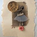 Mis dos favoritos: Ballet y Luna. . Fine Arts, Embroider, Creativit, Writing, and Photograph project by lunakuario8 - 04.19.2019