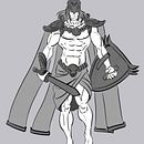 Guerrero, practica de anatomía. Un projet de Illustration numérique de Damián Bonani - 21.04.2019
