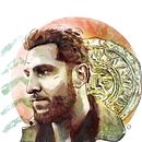 Mi Proyecto del curso: Retrato ilustrado con Photoshop Sweeney el loco.  project by Eva González - 04.23.2019